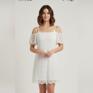 Love Fire cold shoulder medium mini dress